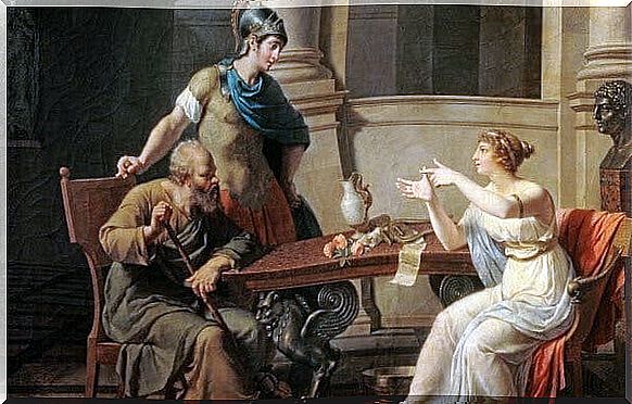 Socrates and Xantipa