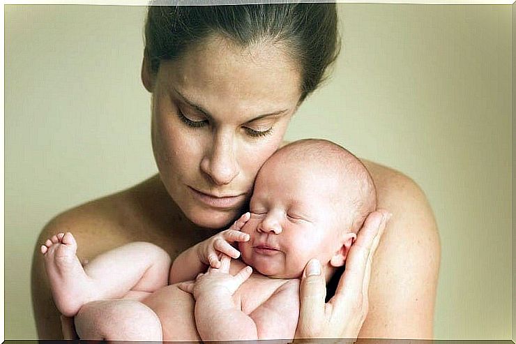 Mother with her daughter